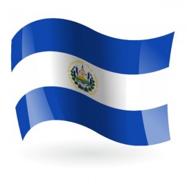 Bandera de la República de El Salvador
