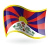 Bandera de El Tibet ( Región Autónoma )